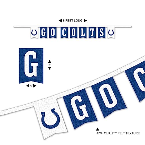 Indianapolis Colts Banner String Pennant Flags - 757 Sports Collectibles