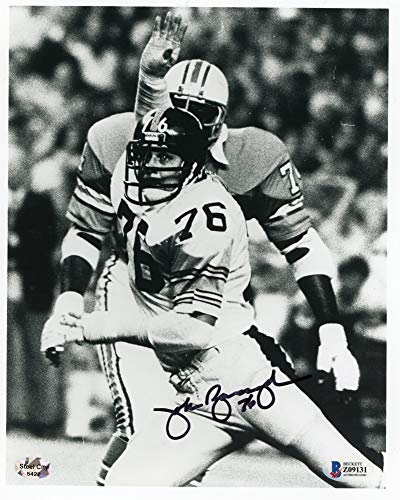 John Banaszak Autographed Pittsburgh Steelers 8x10 Photo - BAS COA - 757 Sports Collectibles