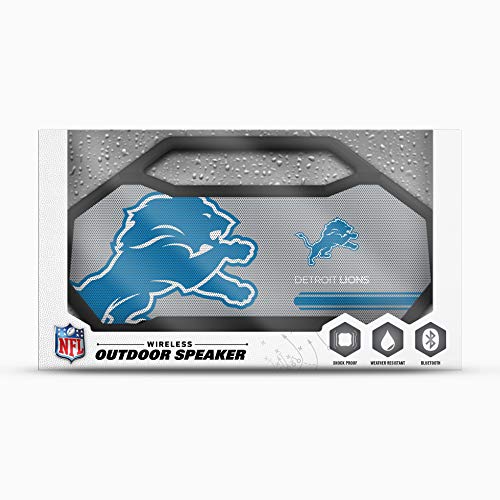 NFL Detroit Lions XL Wireless Bluetooth Speaker, Team Color - 757 Sports Collectibles