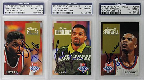 Complete Signed 1992 Skybox Draft Picks Set (27) W/Shaq, Mourning PSA Slabbed - 757 Sports Collectibles