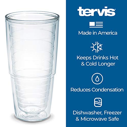 Tervis Made in USA Double Walled NFL Jacksonville Jaguars Insulated Tumbler Cup Keeps Drinks Cold & Hot, 24oz, All Over - 757 Sports Collectibles