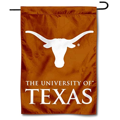 College Flags & Banners Co. Texas Longhorns Wordmark Garden Flag - 757 Sports Collectibles