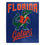 NORTHWEST NCAA Florida Gators Raschel Throw Blanket, 50" x 60", Alumni - 757 Sports Collectibles