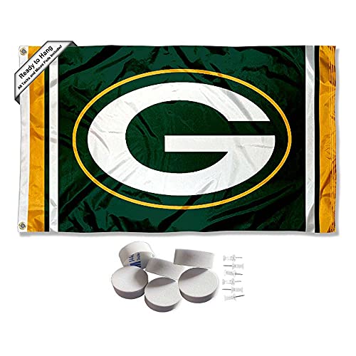 Green Bay Packers Banner and Tapestry Wall Tack Pads - 757 Sports Collectibles