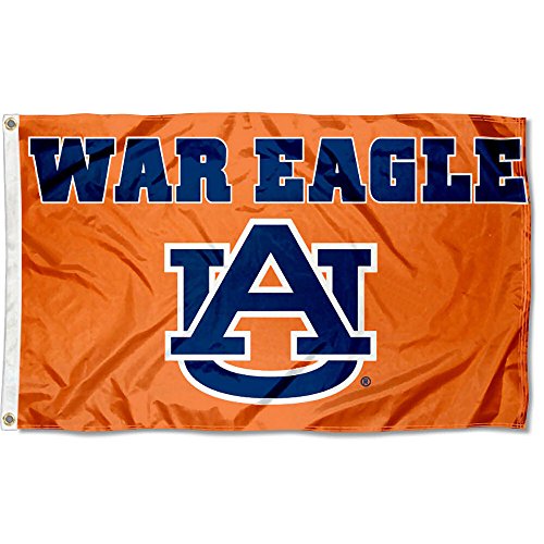 Auburn War Eagle Large College Flag - 757 Sports Collectibles