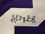 Autographed/Signed Ahmad Rashad Minnesota Purple Football Jersey JSA COA - 757 Sports Collectibles