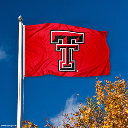 TTU Texas Tech Red Raiders University Large College Flag - 757 Sports Collectibles