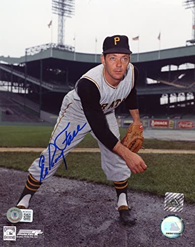 Elroy Face Autographed Pittsburgh 8x10 Photo - BAS (Throwing) - 757 Sports Collectibles