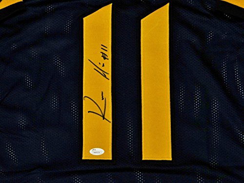 Kevin White Autographed Blue w/ Yellow College-Style Jersey- JSA Auth - 757 Sports Collectibles