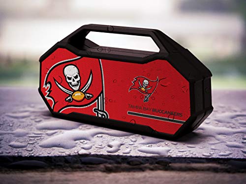 NFL Tampa Bay Buccaneers XL Wireless Bluetooth Speaker, Team Color - 757 Sports Collectibles