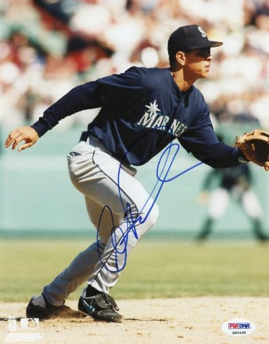Mariners Alex Rodriguez Signed Authentic 8X10 Photo Damaged PSA/DNA #S85468 - 757 Sports Collectibles