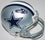 Cowboys Emmitt Smith Signed Mini Helmet Autographed In Black BAS Witnessed - 757 Sports Collectibles