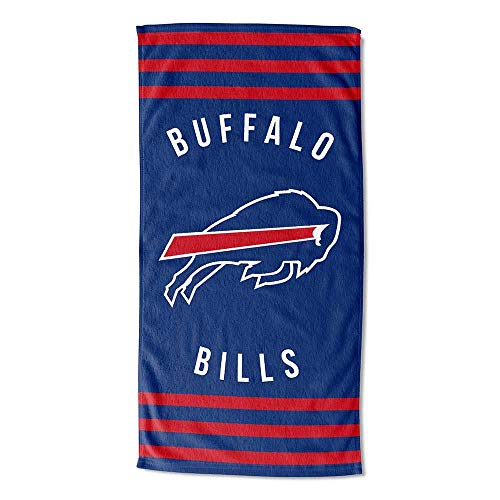 The Northwest Company Buffalo Bills Stripes Beach Towel - 757 Sports Collectibles