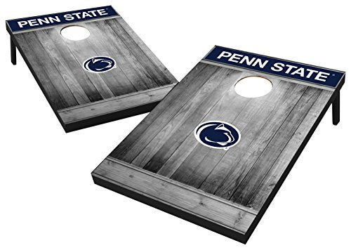 Wild Sports NCAA Cornhole Outdoor Game Set, 2' x 3' Foot - Recreational Series - Penn State Nittany Lions - 757 Sports Collectibles