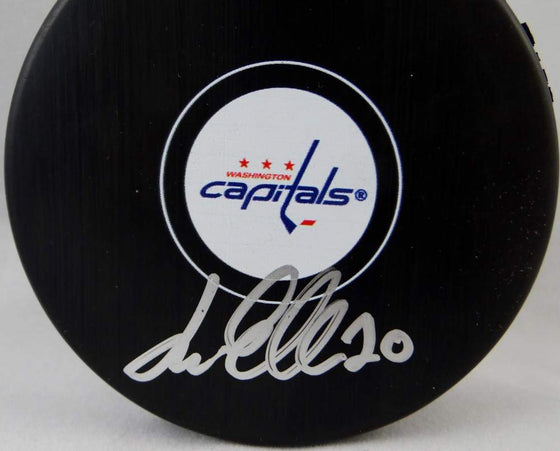 Lars Eller Autographed Washington Capitals Hockey Puck- Fanatics Auth - 757 Sports Collectibles