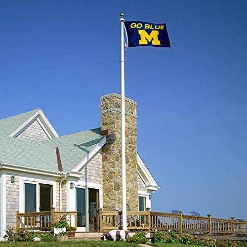 Michigan Wolverines Large Go Blue 3x5 College Flag - 757 Sports Collectibles