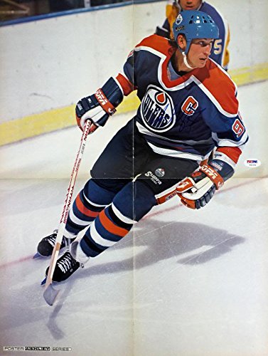 Oilers Wayne Gretzky Authentic Signed 16X21 Poster Autographed PSA/DNA #T41054 - 757 Sports Collectibles