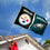 WinCraft Pittsburgh Steelers and Philadelphia Eagles House Divided Flag - 757 Sports Collectibles