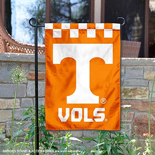 College Flags & Banners Co. Tennessee Volunteers Checkerboard Garden Flag - 757 Sports Collectibles