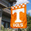 College Flags & Banners Co. Tennessee Vols Checkerboard Double Sided House Flag - 757 Sports Collectibles