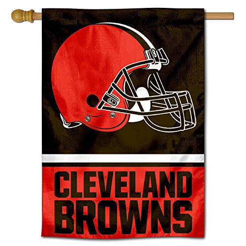 WinCraft Cleveland Browns Two Sided House Flag - 757 Sports Collectibles