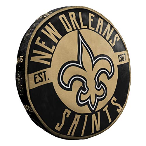 Northwest NFL New Orleans Saints Cloud to Go StylePillow, Team Colors, One Size - 757 Sports Collectibles