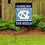 North Carolina Tar Heels Garden Flag and Flag Stand Holder Flagpole Set - 757 Sports Collectibles