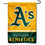 WinCraft Oakland Athletics Double Sided Garden Flag - 757 Sports Collectibles