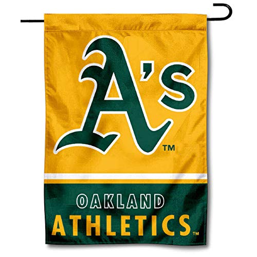 WinCraft Oakland Athletics Double Sided Garden Flag - 757 Sports Collectibles