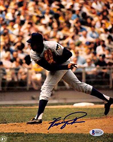 Cubs Fergie Jenkins Authentic Signed 8x10 Photo Autographed BAS 2 - 757 Sports Collectibles