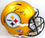 Chase Claypool Signed Steelers F/S Flash Speed Helmet-Beckett W Hologram Black - 757 Sports Collectibles