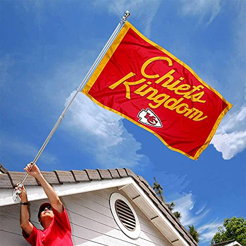 Kansas City Chiefs Chiefs Kingdom Banner and Tapestry Wall Tack Pads - 757 Sports Collectibles