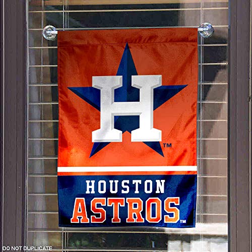 WinCraft Houston Astros Double Sided Garden Flag - 757 Sports Collectibles