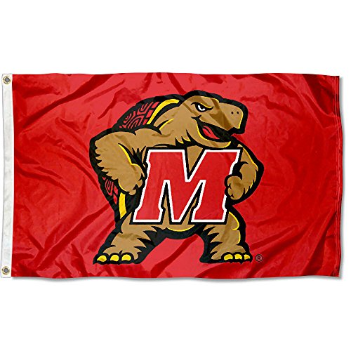 Maryland Terrapins Terps University Large College Flag - 757 Sports Collectibles