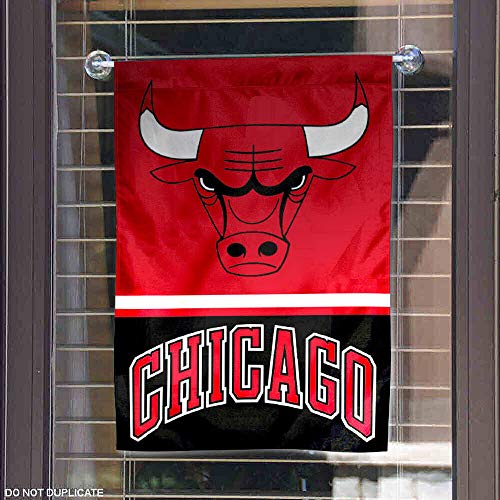 WinCraft Chicago Bulls Double Sided Garden Flag - 757 Sports Collectibles