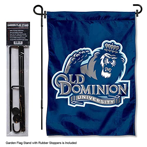 Old Dominion Monarchs Garden Flag with Pole Stand Holder - 757 Sports Collectibles