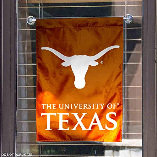 College Flags & Banners Co. Texas Longhorns Wordmark Garden Flag - 757 Sports Collectibles