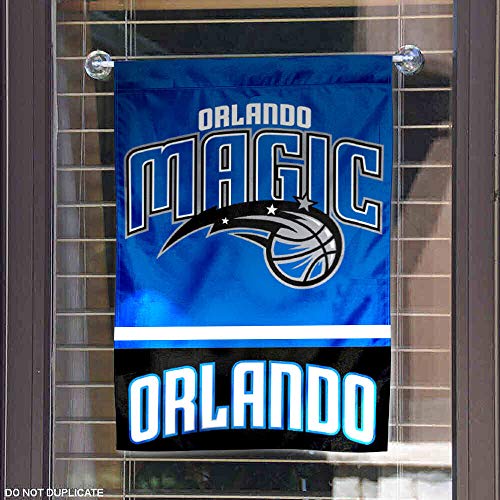 WinCraft Orlando Magic Double Sided Garden Flag - 757 Sports Collectibles