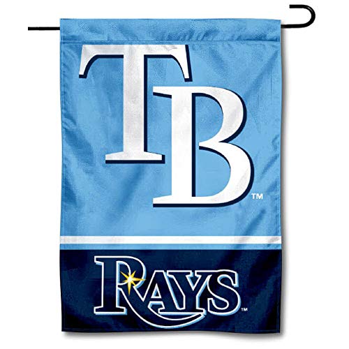 WinCraft Tampa Bay Rays Double Sided Garden Flag - 757 Sports Collectibles