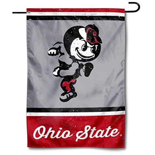 WinCraft Ohio State Buckeyes Vintage Retro Throwback Garden Flag - 757 Sports Collectibles