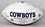 Taco Charlton Autographed Dallas Cowboys Logo Football JSA Witness Authenticated - 757 Sports Collectibles