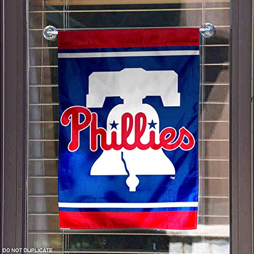 WinCraft Philadelphia Baseball New Bell Double Sided Garden Flag - 757 Sports Collectibles