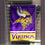 WinCraft Minnesota Vikings Double Sided Garden Flag - 757 Sports Collectibles