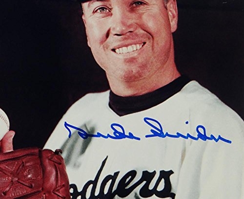 Duke Snider Autographed Dodgers 8x10 Color Close Up Photo- JSA Auth Blue - 757 Sports Collectibles