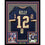 Framed Autographed/Signed Jim Kelly 33x42 Buffalo Bills Blue Football Jersey JSA COA