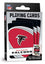 MasterPieces NFL Atlanta Falcons Playing Cards, 2.5" x 3.5" - 757 Sports Collectibles