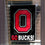 College Flags & Banners Co. Ohio State Buckeyes GO Bucks Garden Flag - 757 Sports Collectibles