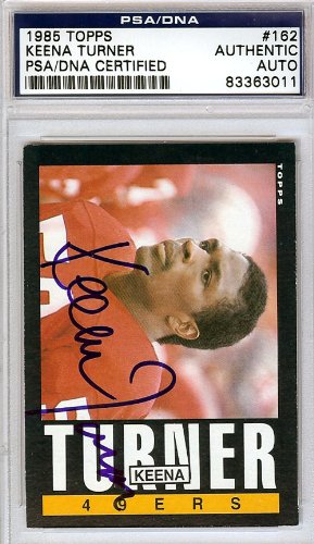 Kenna Turner Autographed 1985 Topps Rookie Card PSA/DNA #83363011