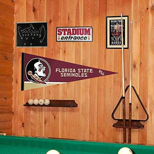 College Flags & Banners Co. Florida State Seminoles Pennant Full Size Felt - 757 Sports Collectibles