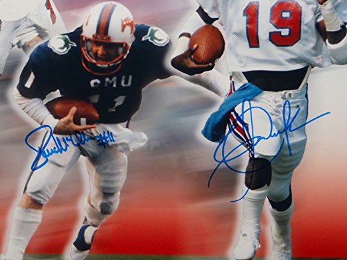 Dickerson McIlhenny James Autographed 16x20 SMU Pony Express Photo- JSA W Auth - 757 Sports Collectibles